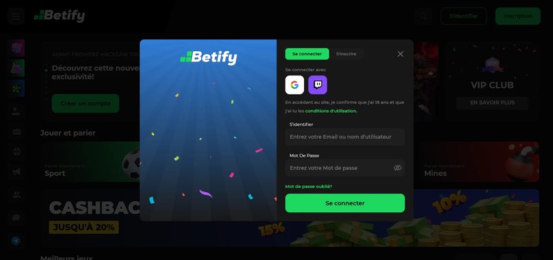 Meilleur betify casino en ligne à France